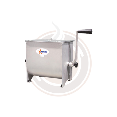 Omcan Stainless Steel Manual Non-Tilting Mixer with 17-lb - 13155