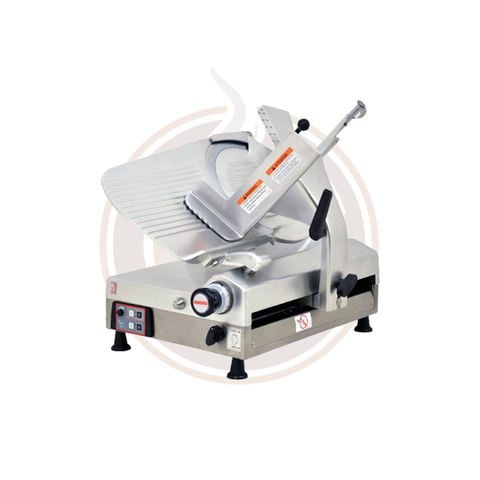 Omcan 13-inch Blade Gear-Driven Automatic Slicer - 13645
