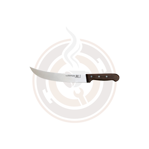 Omcan 10-inch Steak Knife with Rosewood Handle - 17635