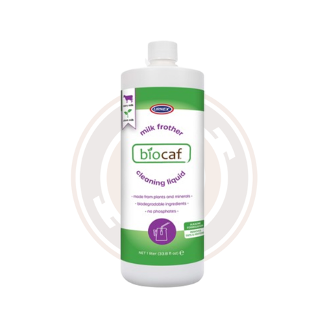 Urnex Biocaf Milk Frother Cleaning Liquid Urnex Biocaf Milk Frother Cleaning Liquid