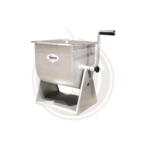 Omcan Stainless Steel Manual Tilting Mixer with 44-lb - 19203