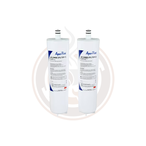 Aqua-Pure® Brand by 3M Full Flow Drinking Water System Replacement Pre and Post Cartridges, Model AP-DW80/90, 4 per case, 5585102 Aqua-Pure® Brand by 3M Full Flow Drinking Water System Replacement Pre and Post Cartridges, Model AP-DW80/90, 4 per case, 5585102