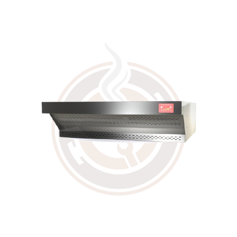 Omcan Stainless Steel Hood for Double Chamber Fuoco Digital Series - 40644