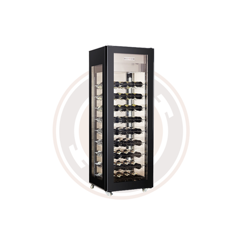 Omcan 26-inch Single Zone Wine Cooler with 81 Bottle capacity - 43458