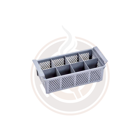 Omcan Dishwasher Cutlery Basket - 8-Compartment - 43506