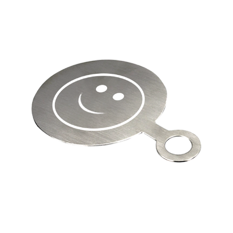 Krome Barista Stencils Stainless steel 6 Pcs set Krome Barista Stencils Stainless steel 6 Pcs set