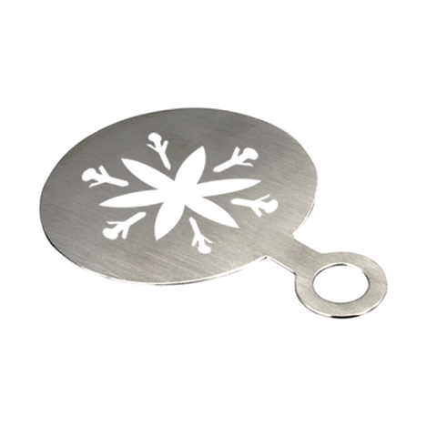 Krome Barista Stencils Stainless steel 6 Pcs set Krome Barista Stencils Stainless steel 6 Pcs set