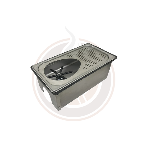 Counter Top Milk Pitcher Rinser with Drain Board Counter Top Milk Pitcher Rinser with Drain Board