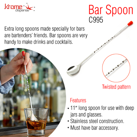 Bar Spoon 11″ Bar Spoon 11″