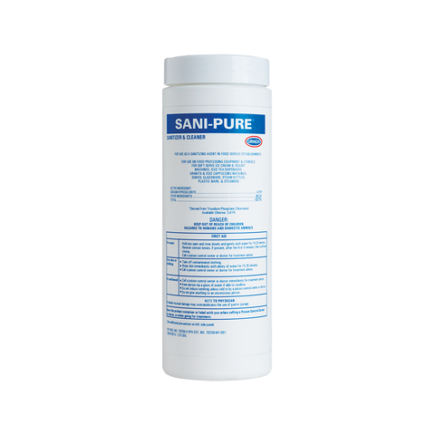 Urnex Sani-Pure Sanitizer Powder - 20 oz.