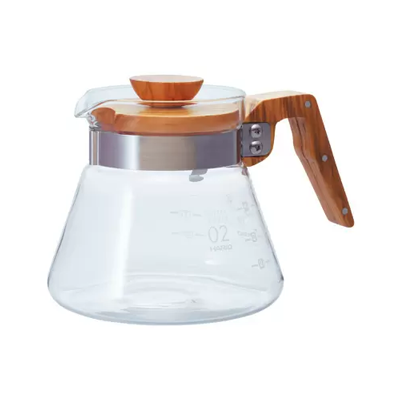 Hario Coffee Server 600 Olive Wood Hario Coffee Server 600 Olive Wood