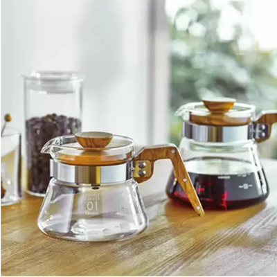 Hario Coffee Server 600 Olive Wood Hario Coffee Server 600 Olive Wood