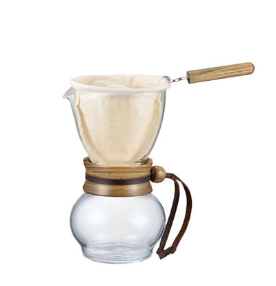 Hario Drip Pot Olive Wood Neck Hario Drip Pot Olive Wood Neck