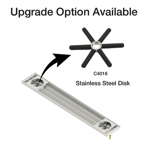 Krome Double Side Spray Rinser Drip Tray Krome Double Side Spray Rinser Drip Tray