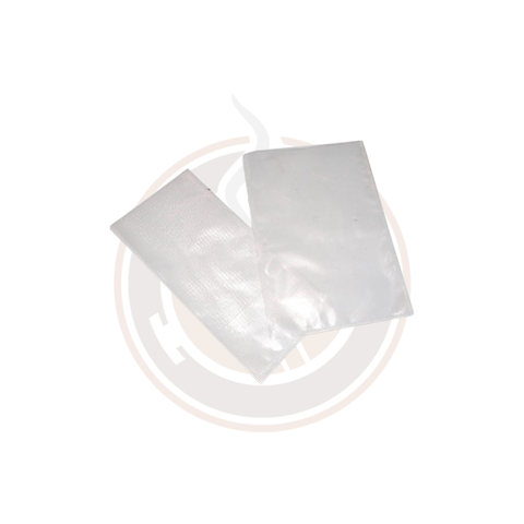 Omcan 6" x 12" Embossed Vacuum Packaging Bag - 100 pcs. per package - 21468