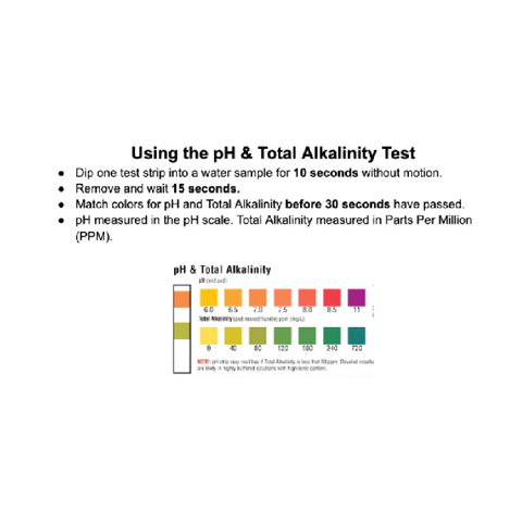 Vivreau water test strips chloride - 1054400