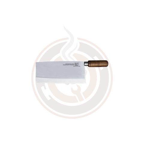 8 1/2-inch Chinese Style Cleaver with Wooden Handle