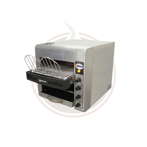 Omcan Stainless Steel Conveyor Toaster with 10" Conveyor Belt - 11385