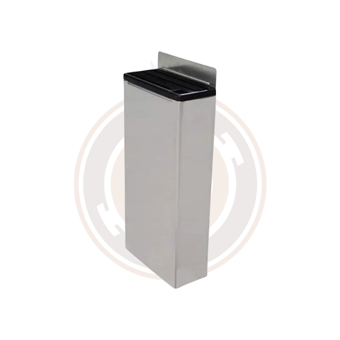 Extra Small Stainless Steel Knife Rack with Blue Plastic Insert
