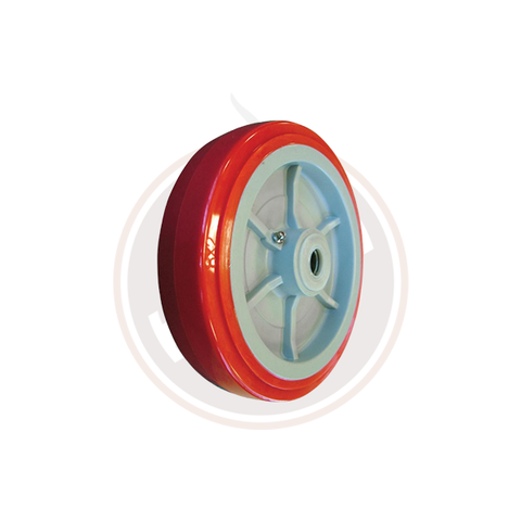 Omcan Orange Wheel for 39247 and 23861 Utility Carts (5/case) - 13121