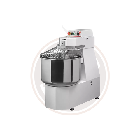 Omcan Heavy-duty Spiral Dough Mixer With 110 Lb. Capacity - 13173