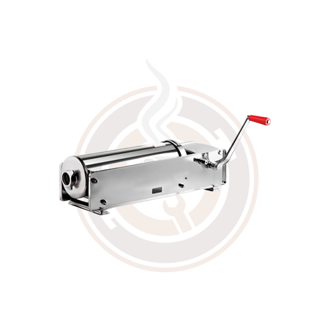 Omcan Elite Series Horizontal Two-Speed Gear-Driven All Stainless Steel Sausage Stuffer - 13722