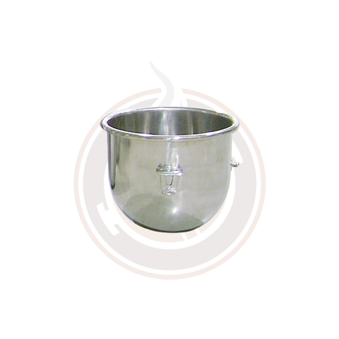 Omcan 20 QT Stainless Steel Mixer Bowl for Hobart Mixers - 14246