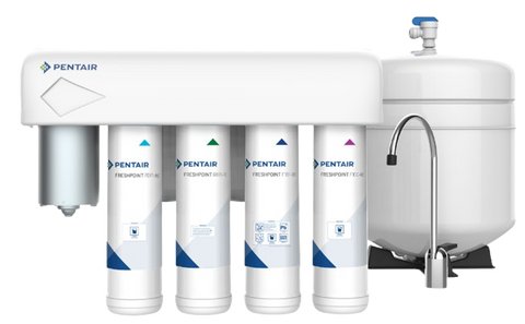 Pentair Freshpoint GRO-475BP, GRO 4 Stage, DF, CMR, 75 gpd, gac with pump - 161114