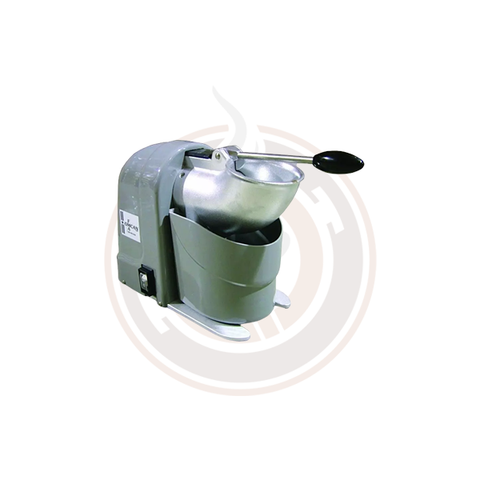 Omcan Ice Shaver with Plastic Ice Tray Container and 0.30 HP Motor - 17137