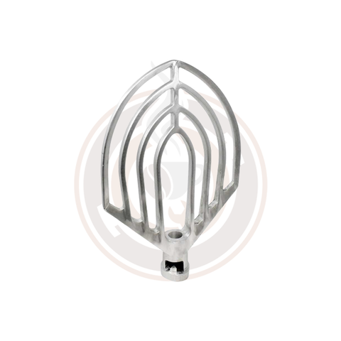 Omcan 80 QT Hobart Compatible Universal Flat Beater Attachment - 17609
