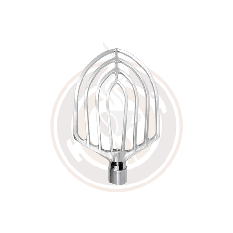 Omcan 140 QT Hobart Compatible Universal Flat Beater Attachment - 17612