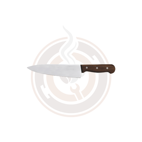 Omcan 10-inch Medium Cook Knife with Rosewood Handle - 17633