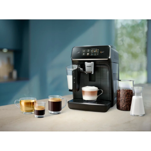 Philips 2300 LatteGo Espresso Machine, Automatic Bean-to-Cup Coffee Maker - EP2330/14