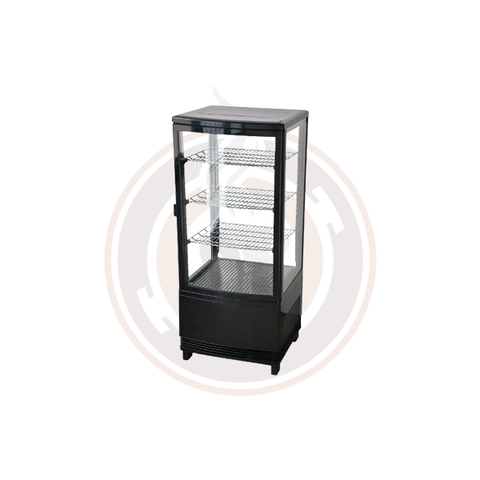 Omcan 17-inch Countertop Refrigerated Display Case with 78 L capacity - Single Door - 25826