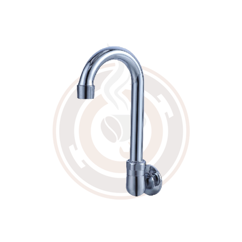 Omcan Splash Mounted Faucet One Hole With 8″ Spout for 46319 and 46512 - 27174