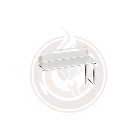 Omcan 36-inch Stainless Steel Clean Dish Table - Right Side - 28475