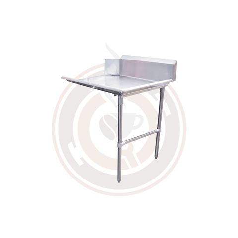 48-inch Stainless Steel Clean Dish Table – Right Side