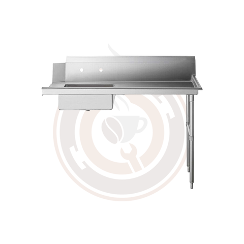 48-inch Right Side Soiled Dish Table with Sink