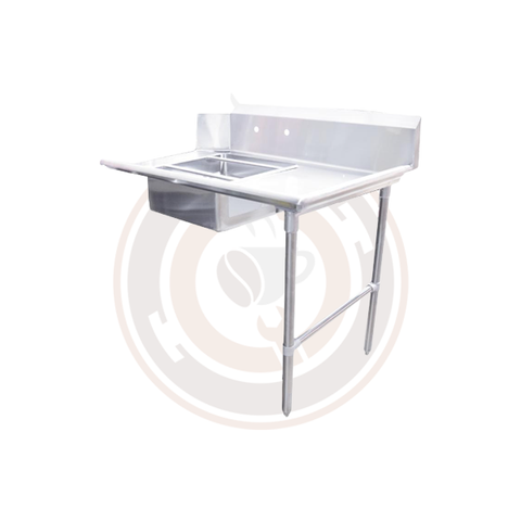 60″ Right Side Soiled Dish Table with Sink