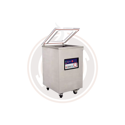 Omcan Floor Model Heavy-duty Vacuum Packaging Machine with 1.47 HP and 19" Double Seal Bar - 31824