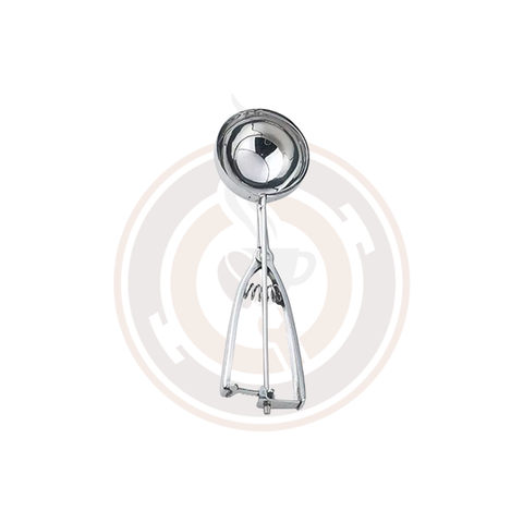 #10 Stainless Steel Squeeze Handle Ice Cream Scoop Disher – 3 3/4 oz
