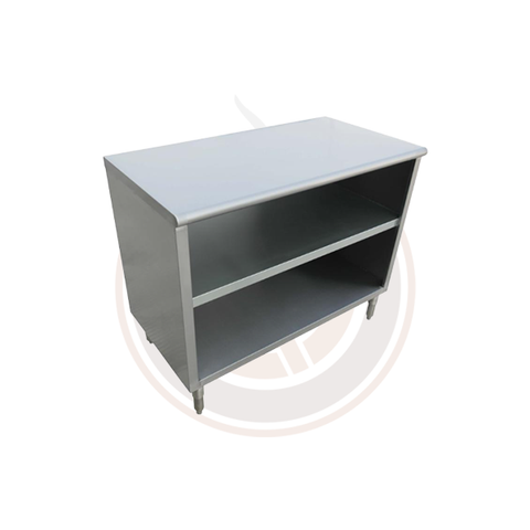 Omcan 15" x 60" Dish Cabinet - 304 Stainless Steel, 18-Gauge, Welded - 38030