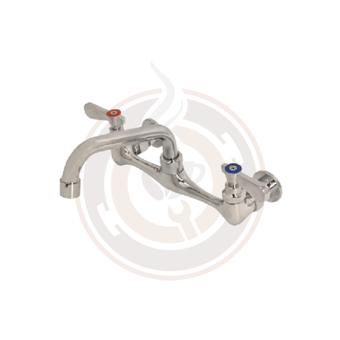 Omcan Splash Mounted 6" Spout Faucet for 18″ x 18″ – One Tub Sinks and Blender Station 39254