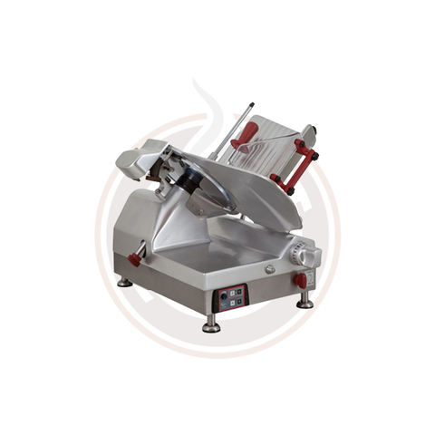 Omcan 13-inch Blade Gear-Driven Automatic Slicer - 39477