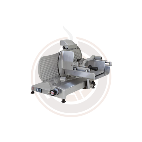 Omcan 14-inch Blade S-Series Horizontal Gear-Driven Meat Slicer - 39631