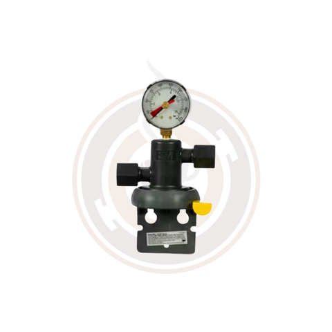 3M™ High Flow Series Head NH3-1/2NPT, 6214413, 1/2 in FNPT with Gauge, 12/Case
