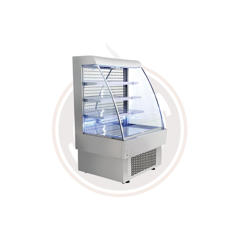 Omcan Open Refrigerated Floor Display Showcase - 40438 / 40004