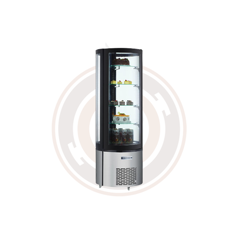 Omcan 27-inch Circular Refrigerated Showcase with 400 L capacity - 40440