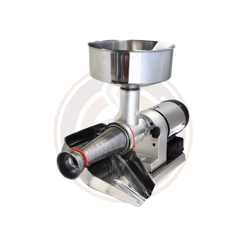 Omcan Medium-Duty Electric Tomato Squeezer with 0.57 HP Motor and Stainless Steel Cover - 41420