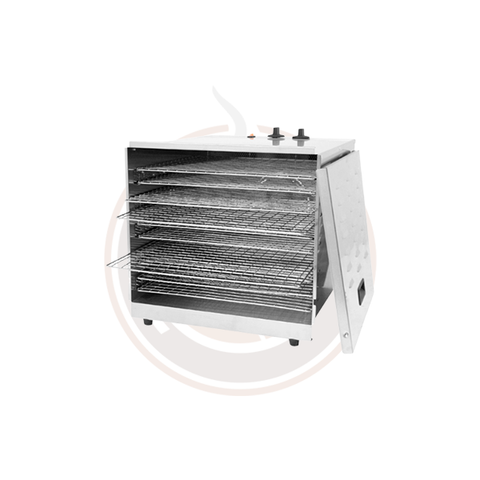 Omcan Stainless Steel Food Dehydrator with 10 Racks - 43222